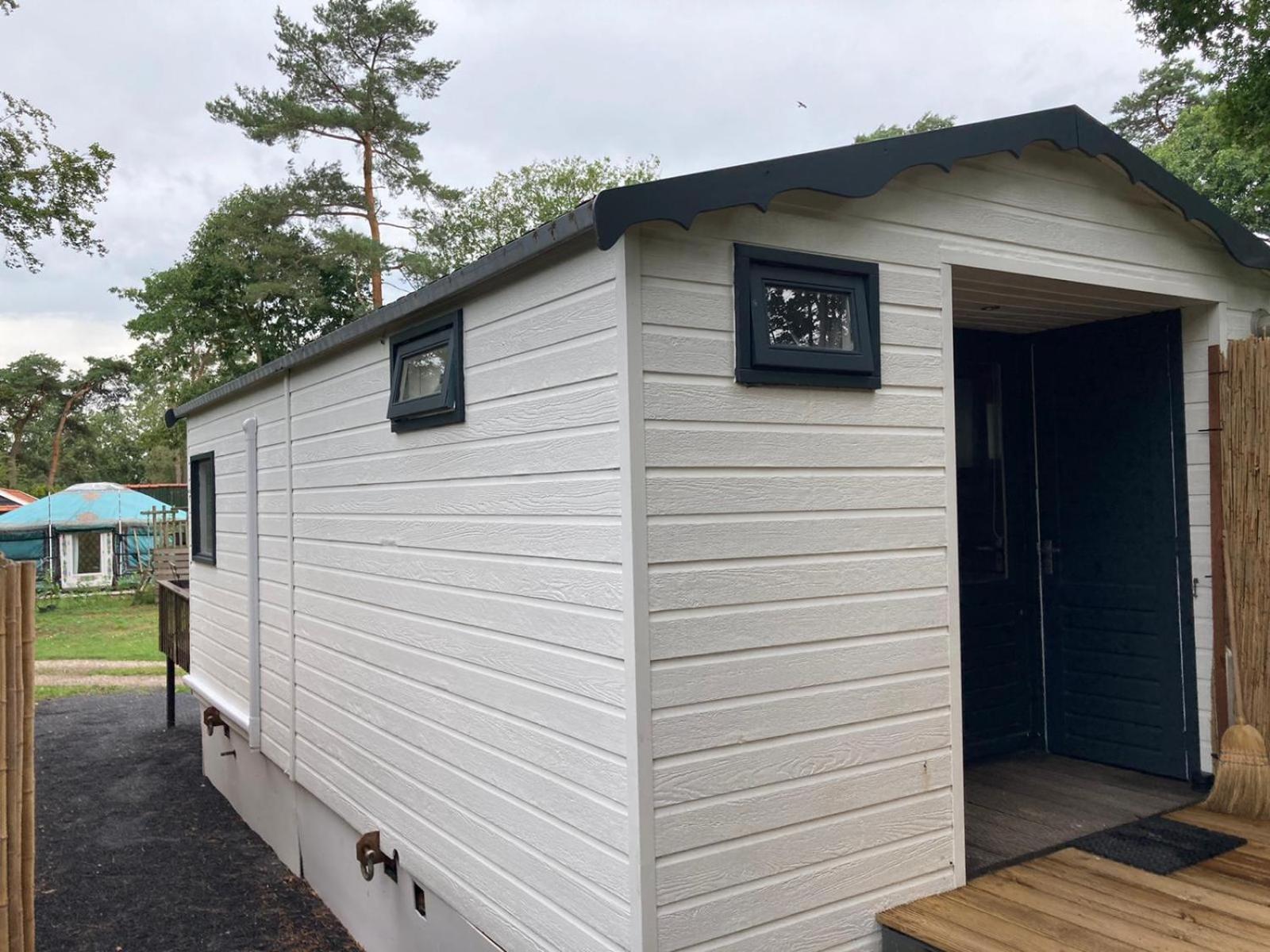 Tiny House 'T Heidehoes In Usselo Enschede Luaran gambar